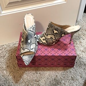Snake Skin Style Heels
